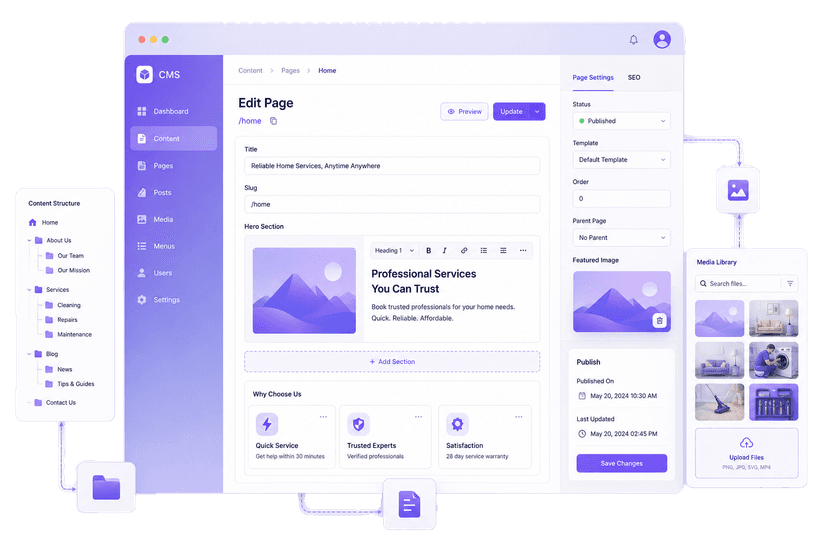 CMS & Cloud Storage